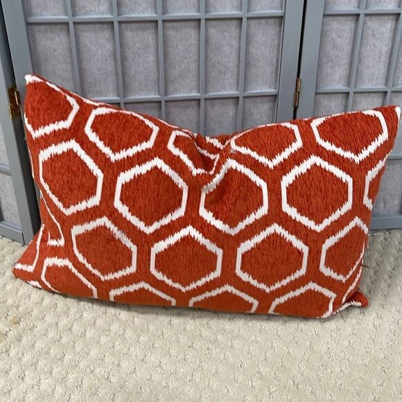 Burnt Orange Couch Pillow - Picture 2 of 5
